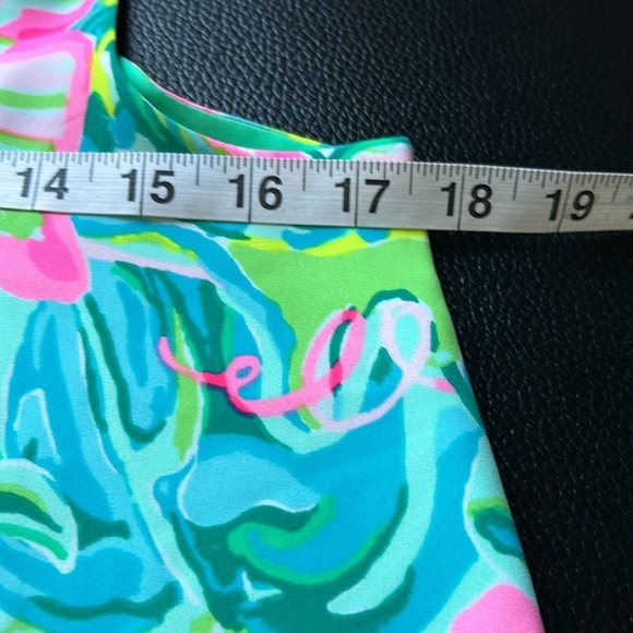 Lilly Pulitzer Florin Reversible Tank Top One In A Melon Green Pink Sz XS - Picture 9 of 12